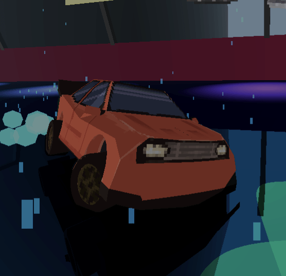 Hydroplane splash art